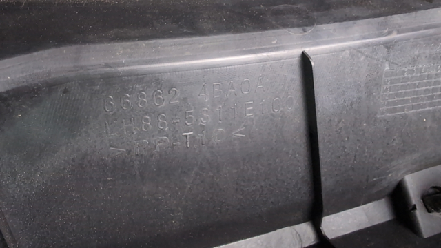 Водостік лобового скла, жабо 668624BA0A NISSAN