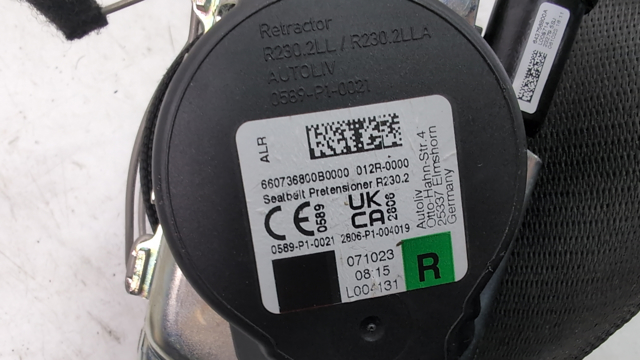 Ремені безпеки 72117488782 BMW