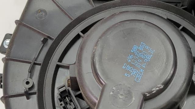 Двигун вентилятора пічки (опалювача салону), задній 7H0819021A VAG