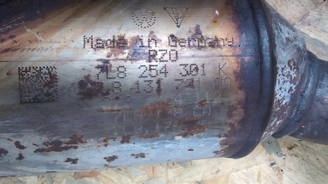 Конвертор-каталізатор, лівий 7L8254301QX VAG