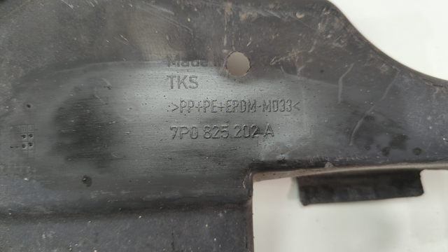 Захист днища, правий 7P0825202C VAG