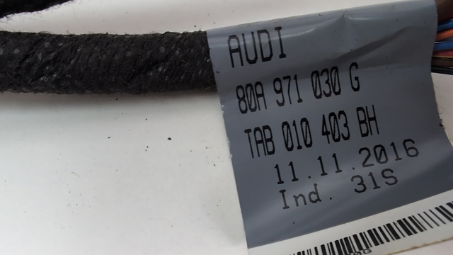 Електропроводка передніх дверей 80A971030AE VAG