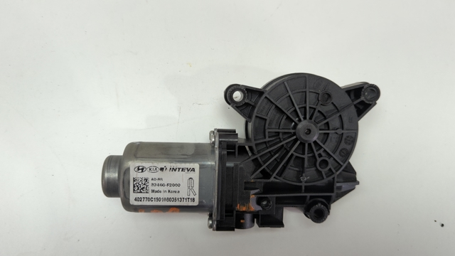 Мотор склопідйомника дверей задніх, правих 83460F2000 HYUNDAI