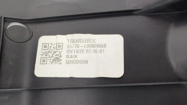 Облицювання задньої панелі багажника 85770L0000NNB HYUNDAI