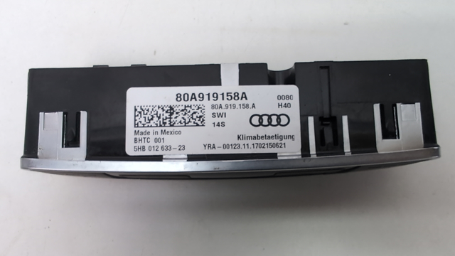 Механізм управління кондиціонером 8W0919158ASWI VAG