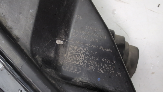 Фара правая 8W0941044B VAG
