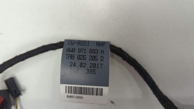 Електропроводка задніх дверей 8W0971693J VAG