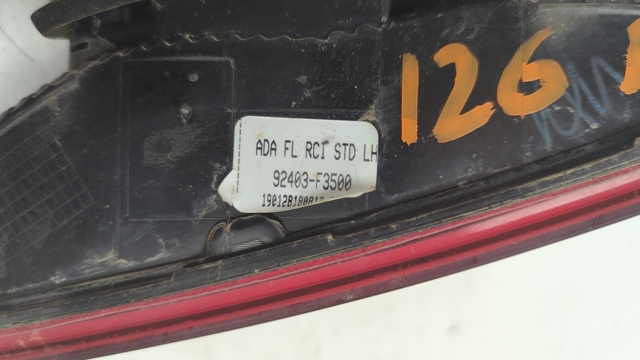 Ліхтар задній лівий 92403F3500 HYUNDAI
