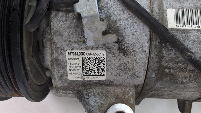 Компресор кондиціонера 97701L0000 HYUNDAI