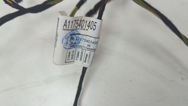 Джгут проводів передньої двері A1175401405 MERCEDES
