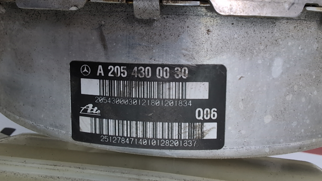 Підсилювач (гідровакуумний) A2054300430 MERCEDES