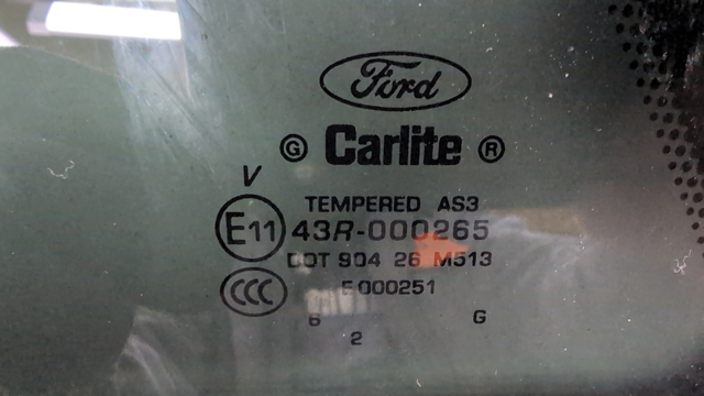 Скло кузова/багажного відсіку, ліве BB5Z7829701C FORD