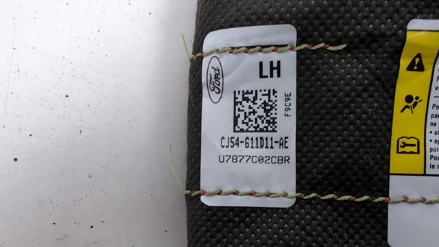 Подушка безпеки AIRBAG спинки сидіння, лівого CJ5Z78611D11A FORD