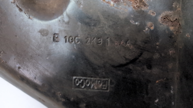 Захист гальмівного диска заднього, правого E1GZ2C028A FORD