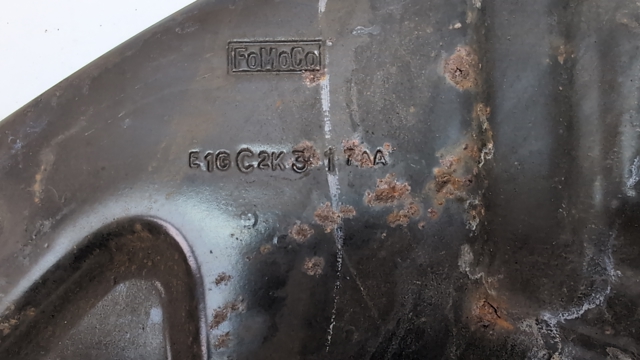 Захист гальмівного диска заднього, лівий E1GZ2C028B FORD