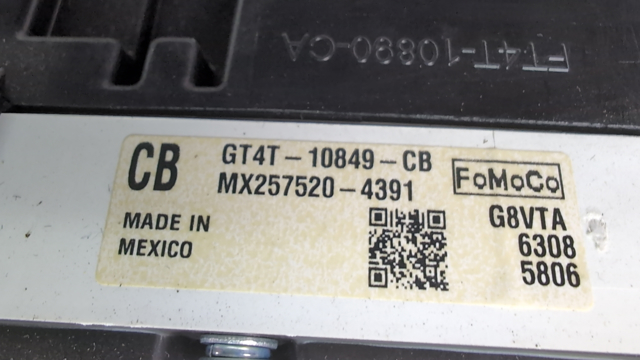 Приладова дошка-щиток приладів FT4Z10849CJ FORD