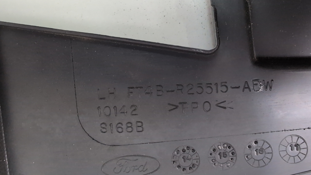 Рама скла лівих задніх дверей FT4Z5825505AA FORD