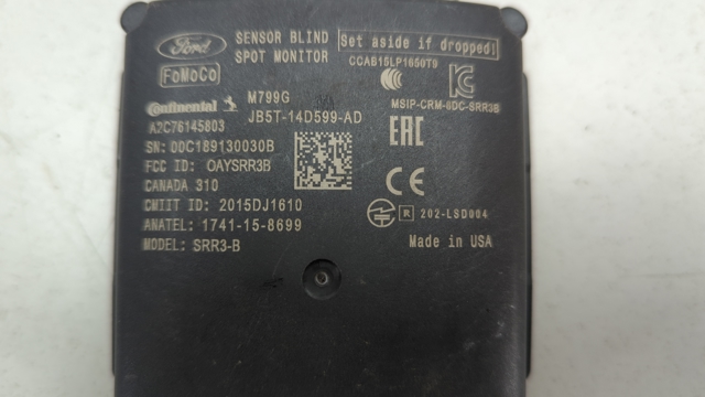 Датчик контролю мертвої зони, задній JR3Z14C689A FORD