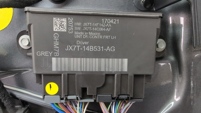 Блок комфорту передніх дверей JX7Z14B291AG FORD