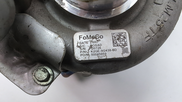 Турбонаддув K2GZ6K682A FORD