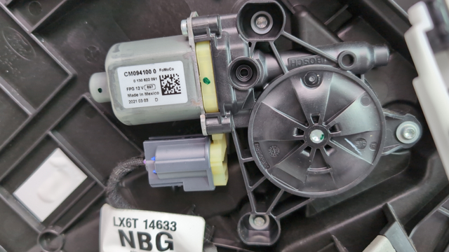 Механізм склопідйомника двері задньої, лівої LJ6Z5823395A FORD