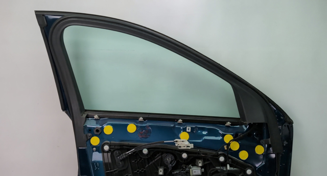Рама скла передніх дверей лівих LJ6Z7800014AC FORD