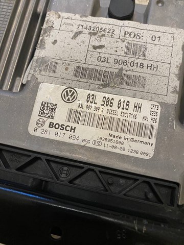 Комп'ютер двигуна 03L906018HH VAG