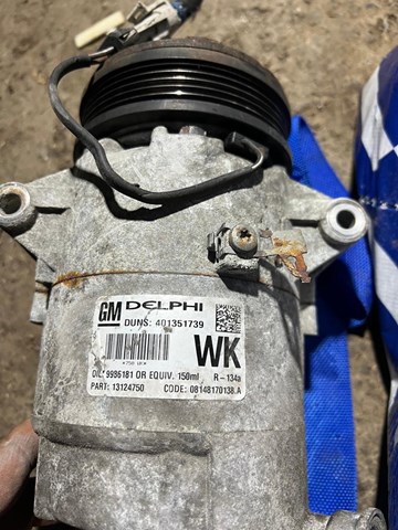 Компресор холодоагенту 13124750 OPEL
