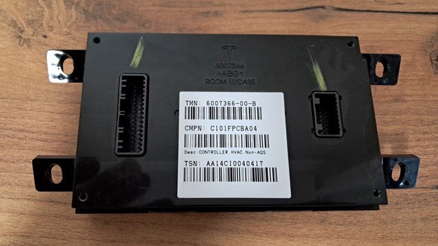 Модуль керування (ЕБУ) клімат-контролем 600736600B TESLA