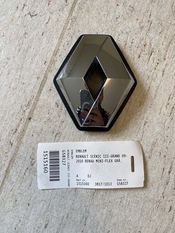Фірмовий значок капота 628900003R RENAULT