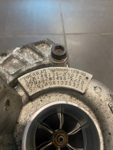 Турбонаддув 7795498 BMW