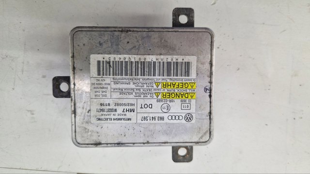 Блок управління ксеноновими фарами 8K0941597 VAG