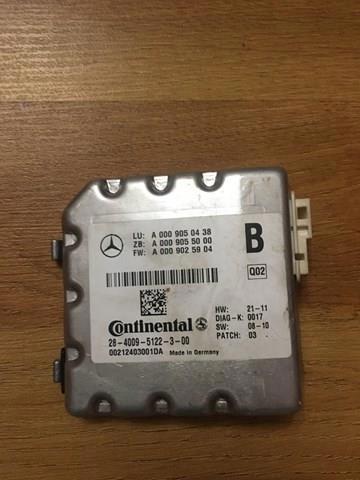 Модуль керування камерою A0009050438 MERCEDES