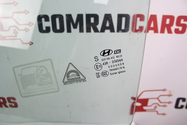 Скло водійських дверей 82410J9050 HYUNDAI