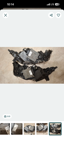 Фара правая 8114542842 TOYOTA