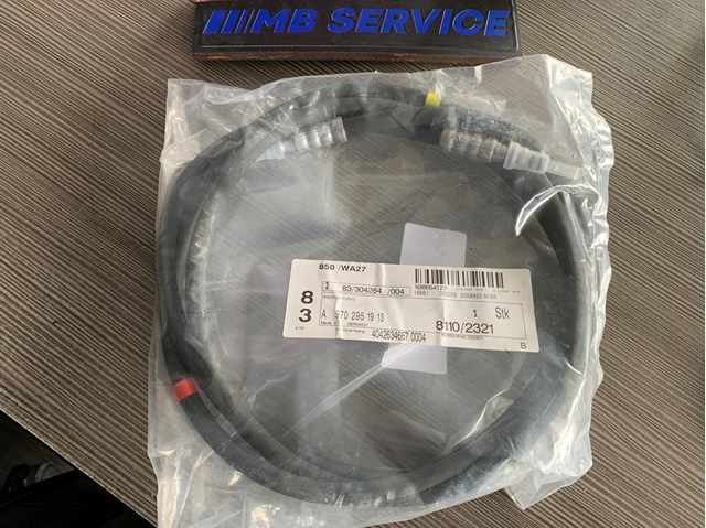 Трубка гідроприводу зчеплення A9702951913 MERCEDES