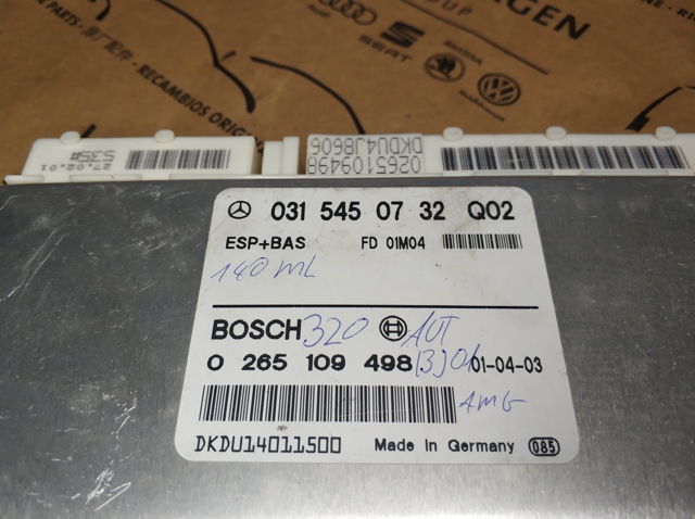 Блок керування ESP A0315450732 MERCEDES