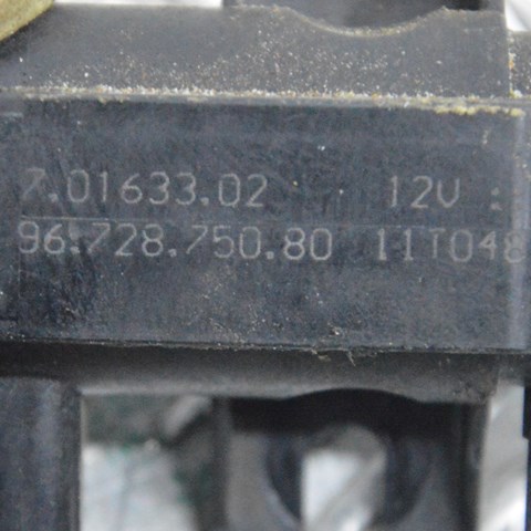 Перетворювач тиску (соленоїд) наддуву / EGR 9672875080 PEUGEOT