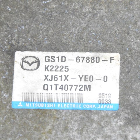 Блок керування електропідсилювача керма GS1D67880F MAZDA