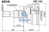 Шарнір різних кутових швидкостей передній ME164 ASVA