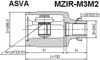 Шарнір кутових швидкостей передній правий MZIRM3M2 ASVA