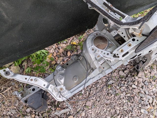 Панель бризковика моторного відсіку, ліва 5370247050 TOYOTA