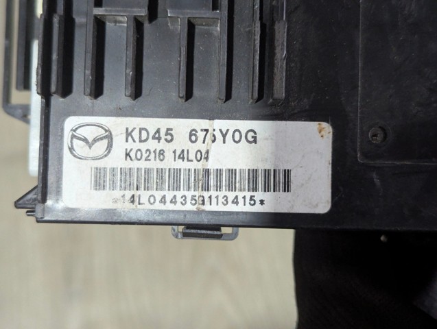 Блок управління комфорту KD45675Y0G MAZDA