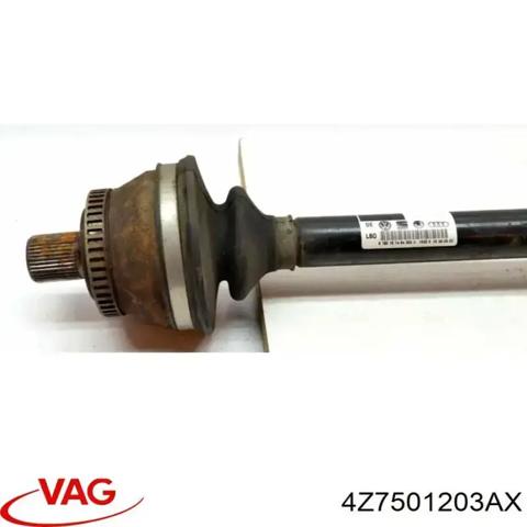 Приводи задніх коліс 4Z7501203AX VAG