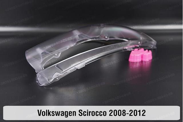 Скло фари vw volkswagen scirocco (2008-2012) iii покоління ліве праве 1K8941005K