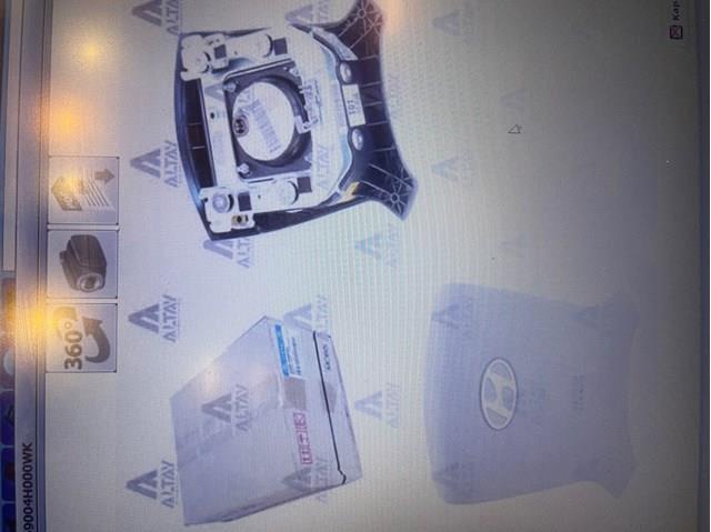 Подушка безпеки, водійська, AIRBAG 569004H000WK HYUNDAI