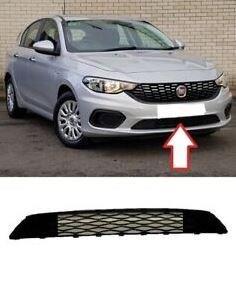 Решітка переднього бампера, центральна 735654804 FIAT