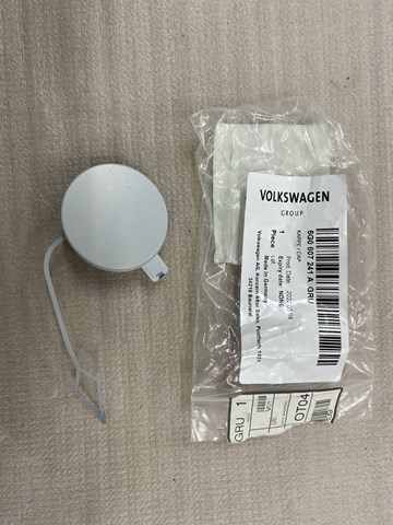 Заглушка бампера буксирувального гака, передня 5G0807241A VAG