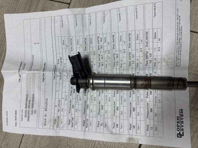 Форсунка вприску палива 0445115084 BOSCH