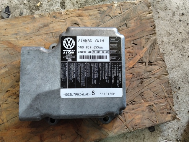 Блок управління airbag 5N0959655AA VAG